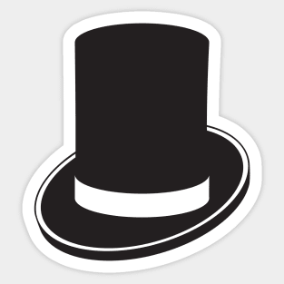 Top Hat Sticker